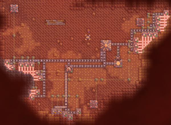 资源前哨的"马奇诺防线"布局：右侧铍墙坚固，左侧完全空虚